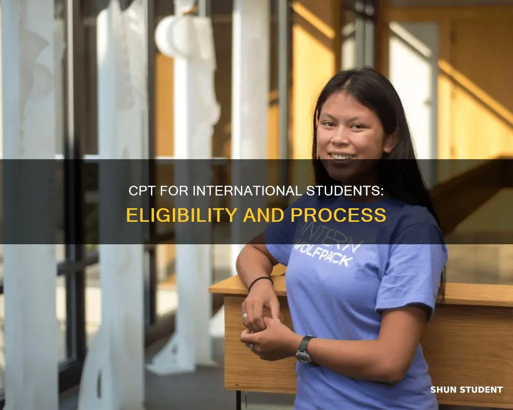 how does cpt work for international students