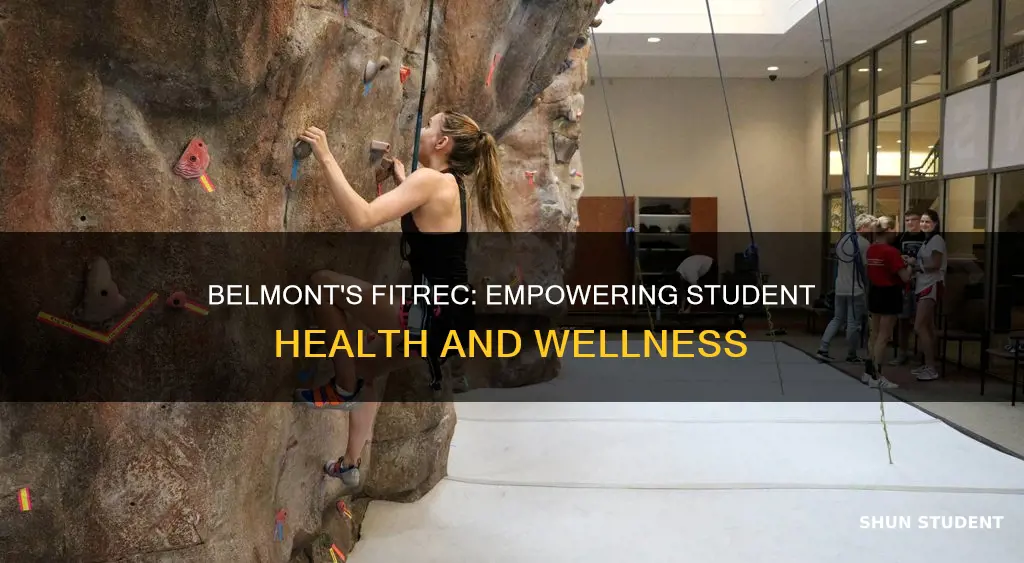 how does fitrec at belmont university help students