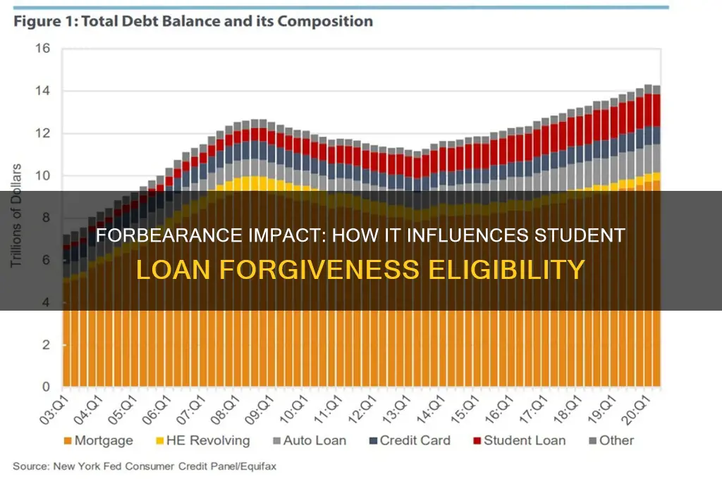 how does forbearance affect student loan forgiveness