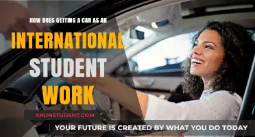 International Students: Getting a Car