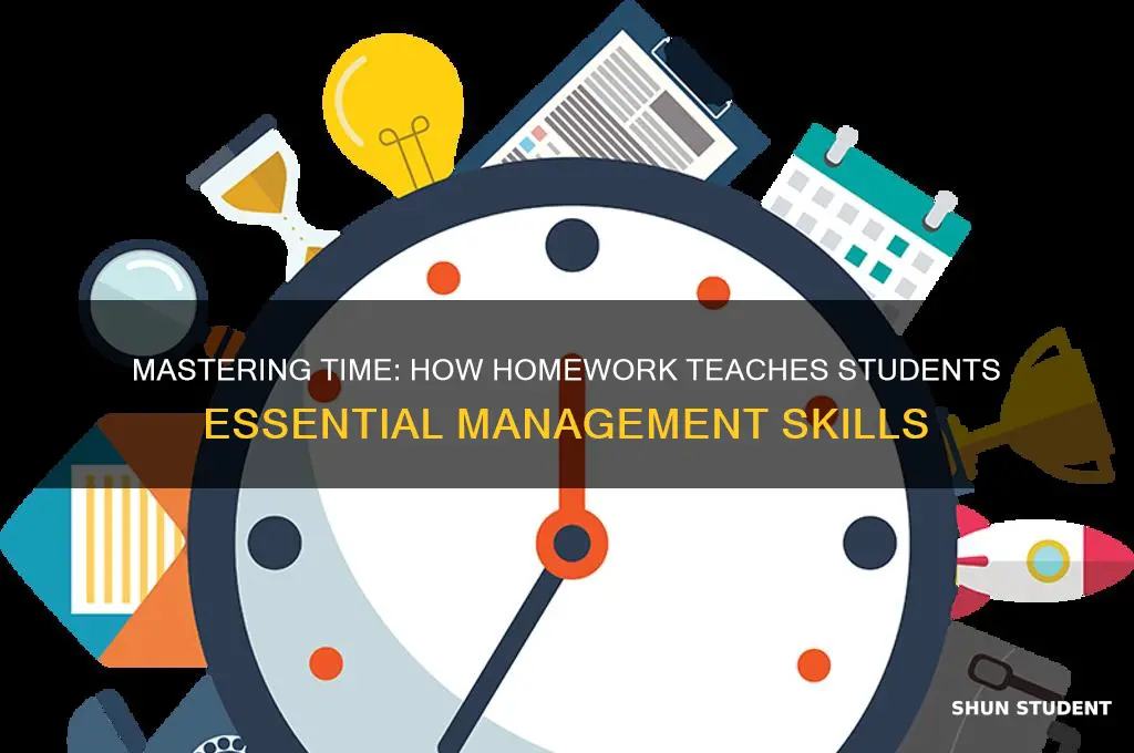 how does homework teach students time management