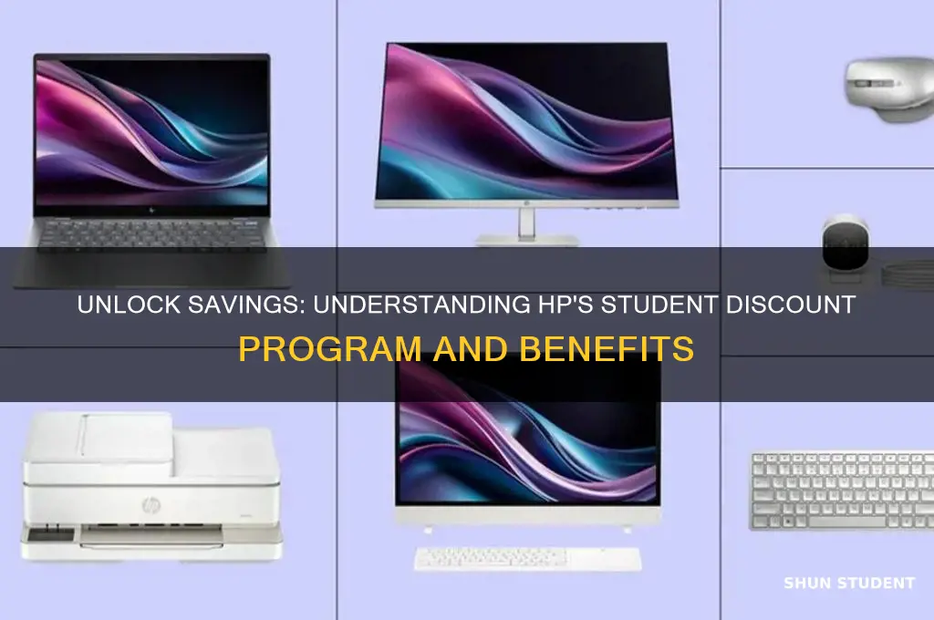 how does hp student discount work