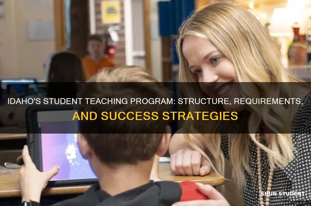 how does idaho do student teaching
