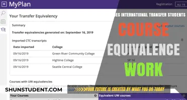 Understanding Course Equivalence for International Transfer Students