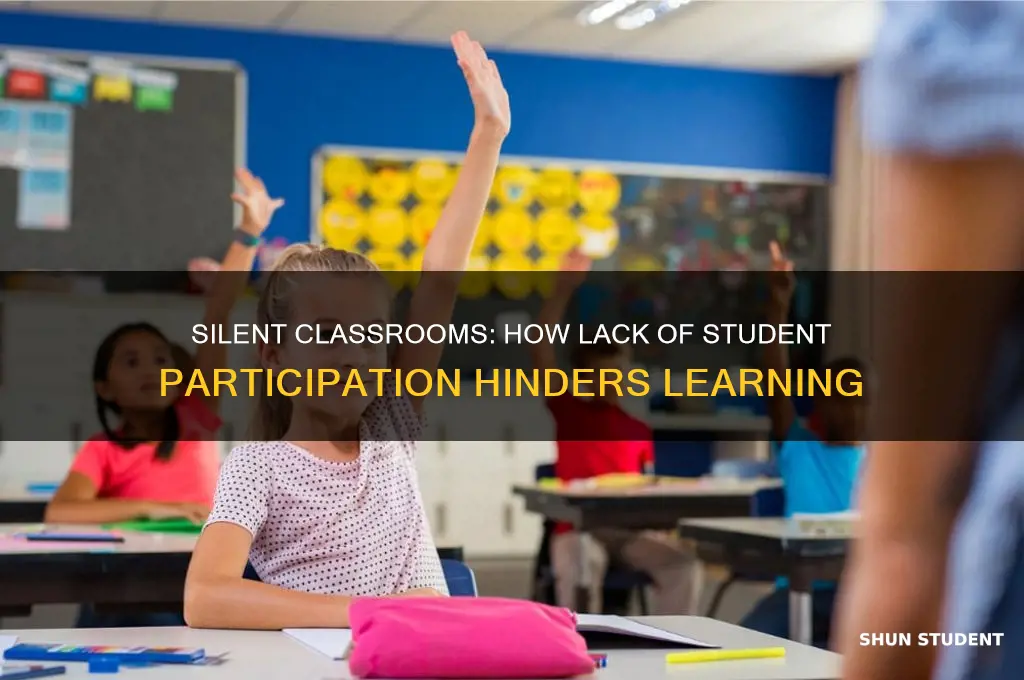 how does lack of students participation affect teaching and learning