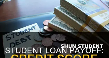 how does paying down student loans affect credit score