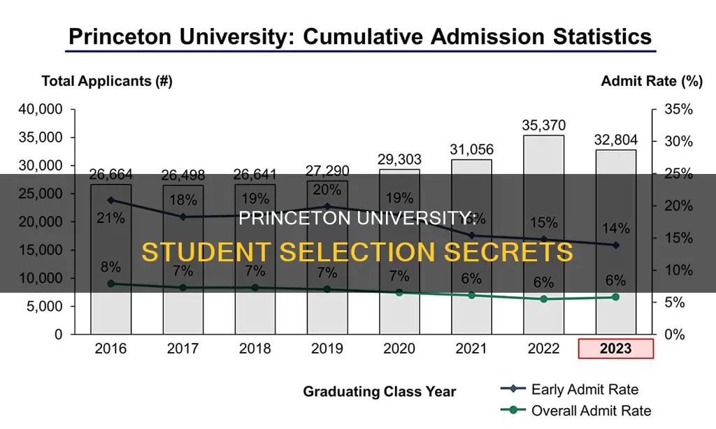 how does princeton university select students