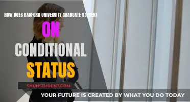 Radford University: Graduate Status and Conditional Requirements