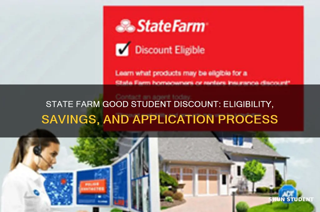 how does state farm good student discount work