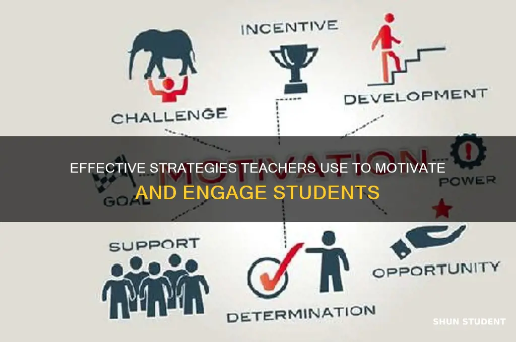 how does teacher motivate students