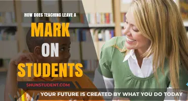 Teaching's Lasting Impact: Shaping Minds, Transforming Lives, Leaving Marks
