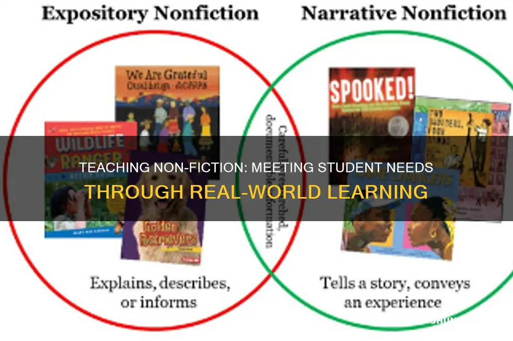 how does teaching non fiction address student needs