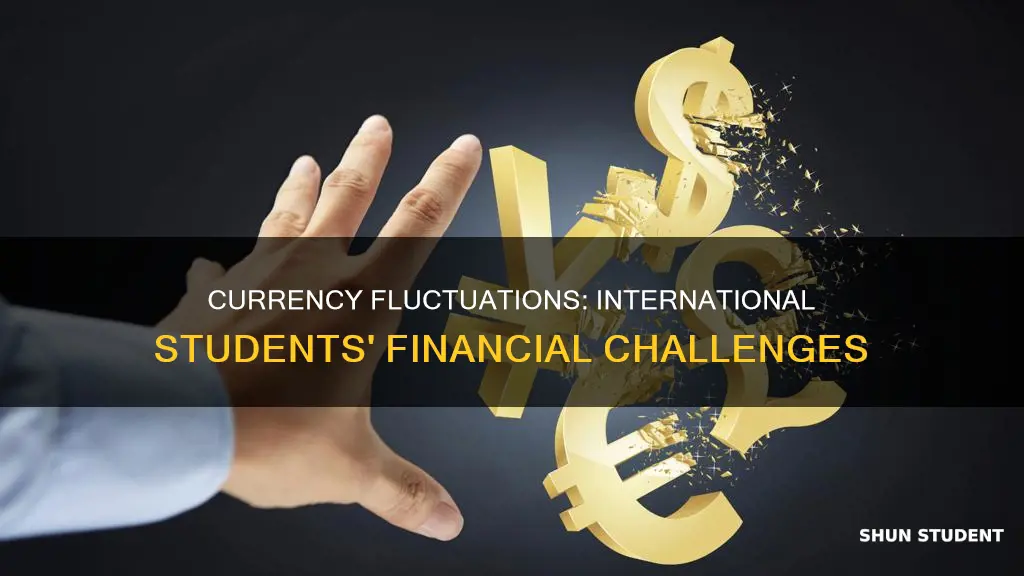 how does the difference in currency effect internation students