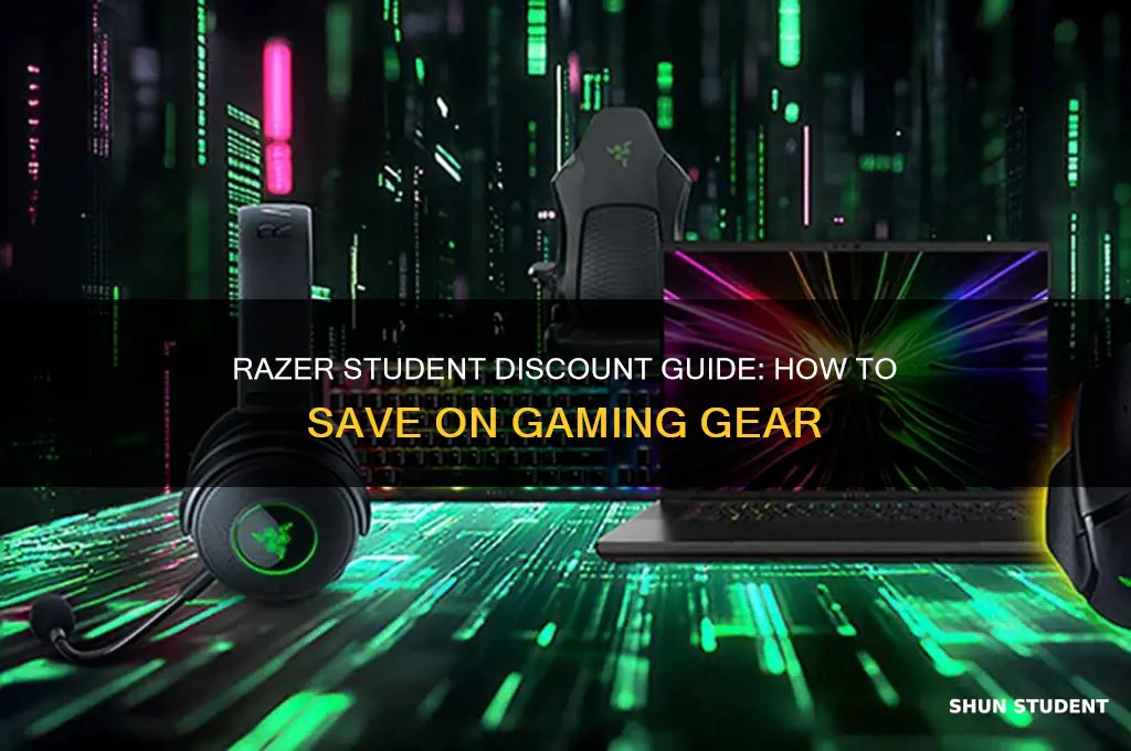 how does the student discount work at razer