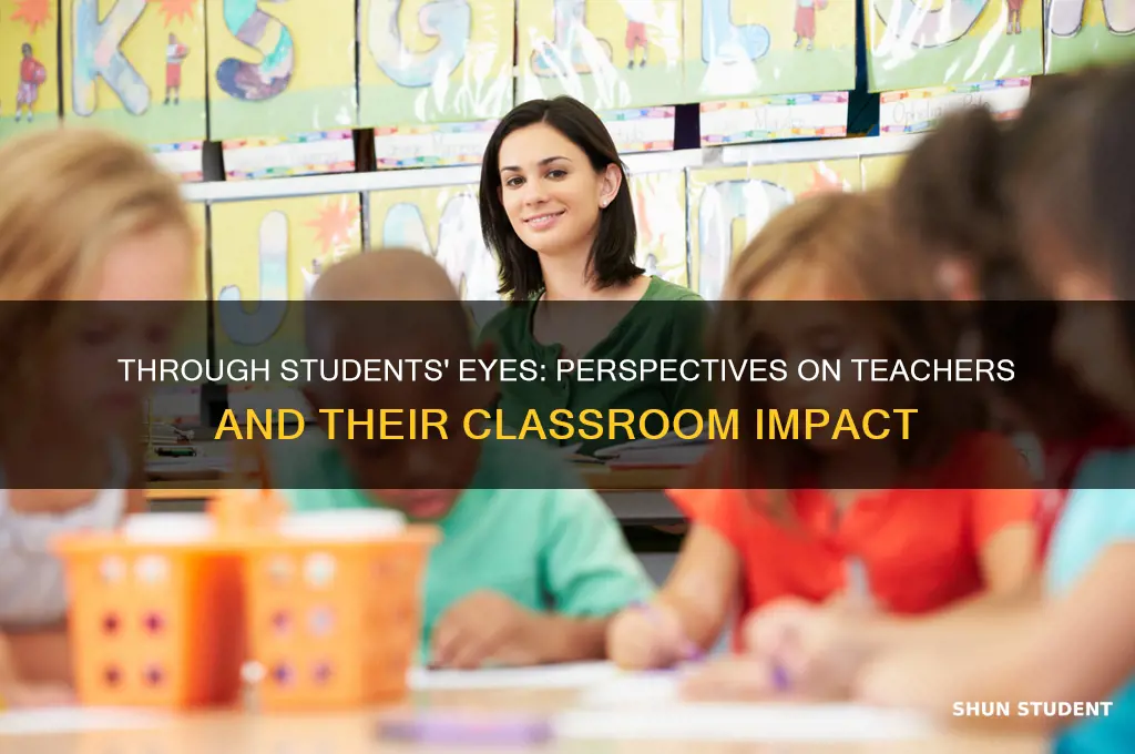 how does the students looks at the teacher