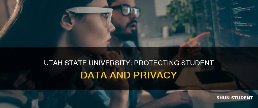 how does utah state university keep student information secure