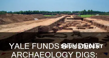 how does yale pay to send students on archeology digs