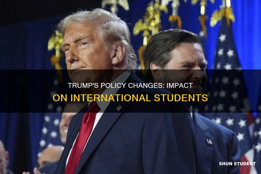 how donald trump policy affect international student