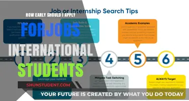 International Students: When to Start Your Job Hunt