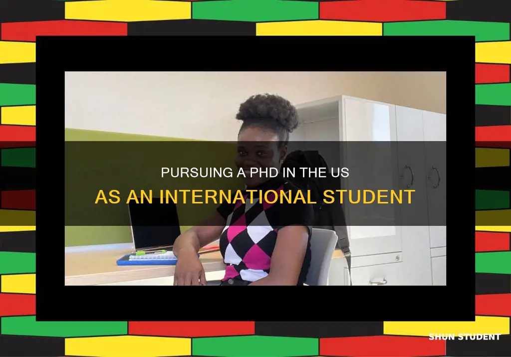 how easy international students phd us