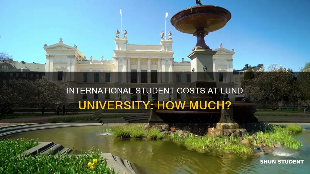 how expensive is lund university for international students