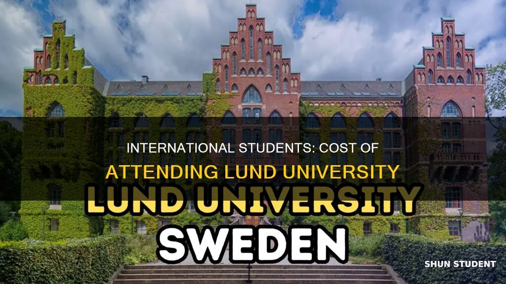 how expensive is lund university for international students