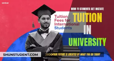 F1 Students: Getting In-State Tuition at University