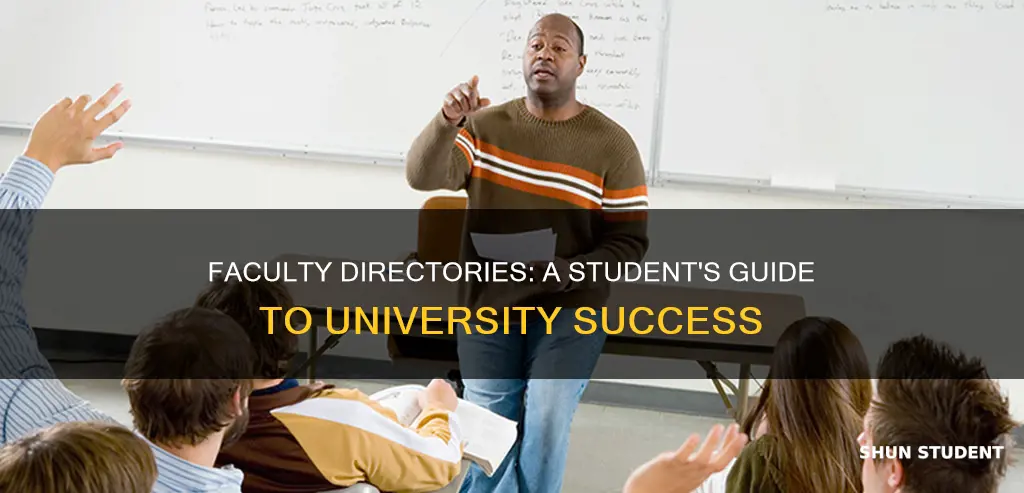 how faculty directory is helping university students