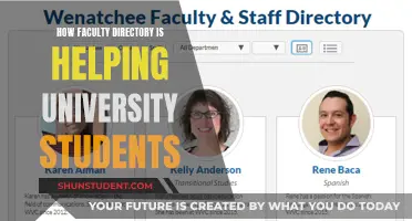 Faculty Directories: A Student's Guide to University Success