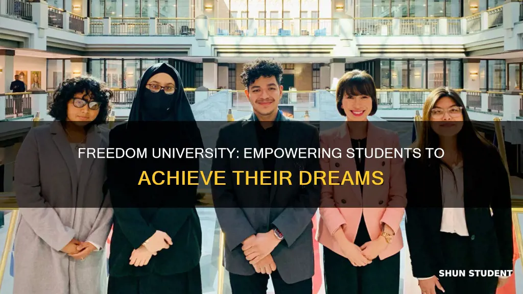 how freedom university helps students