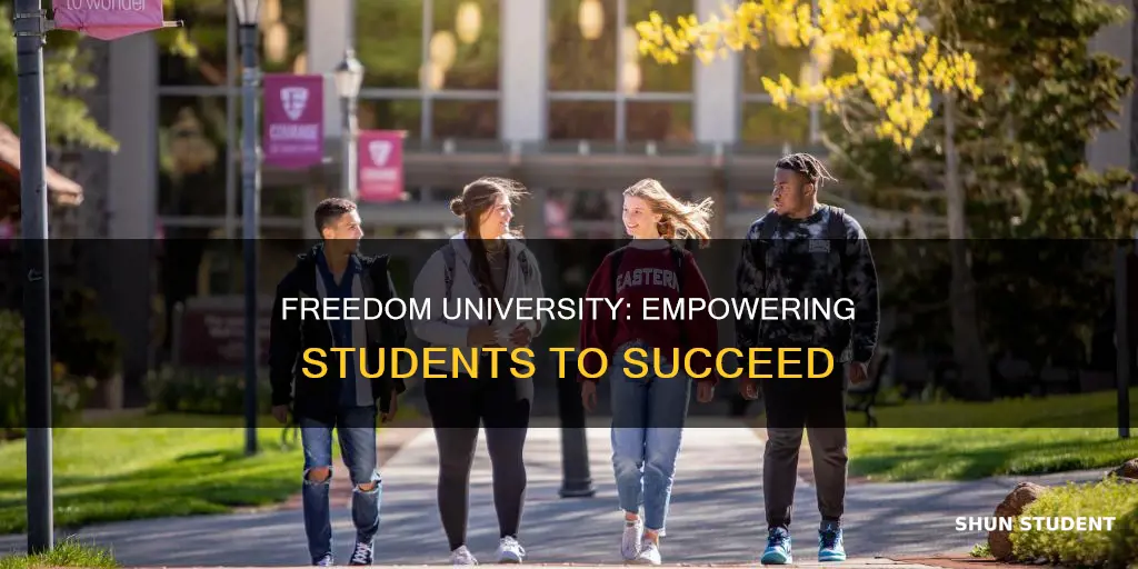 how freedom university helps students