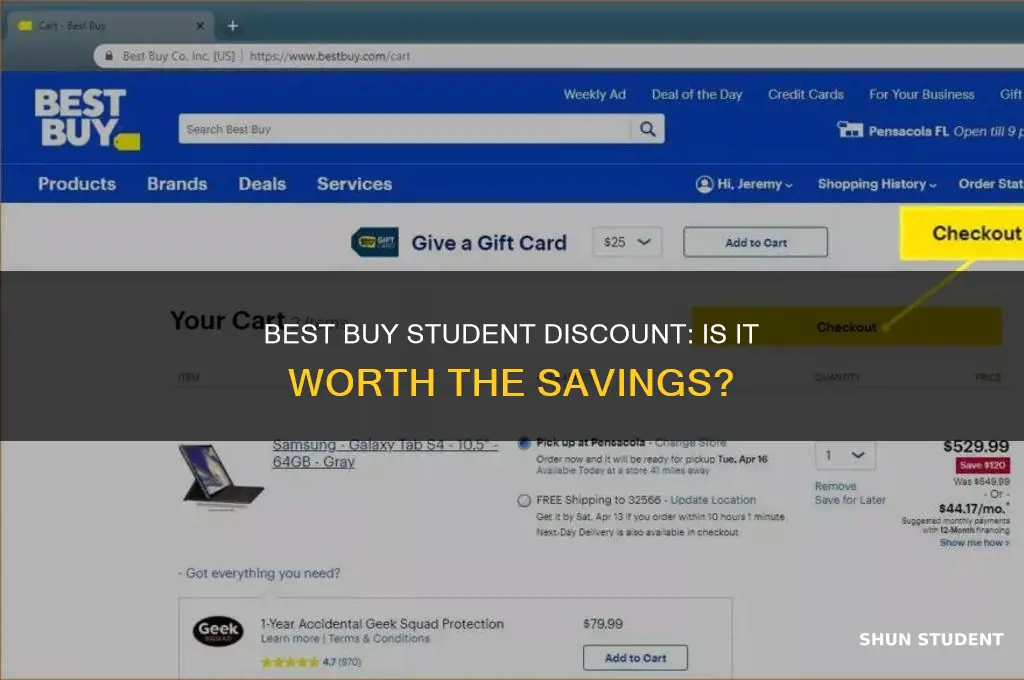 how good is best buy student discount