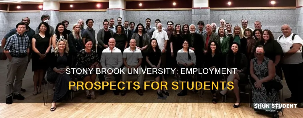 how good is employment of stony brook university students