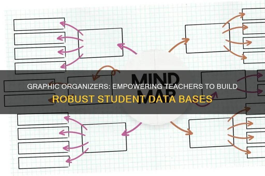 how graphic organizer help teacher build students data base