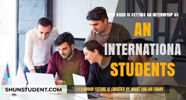 Challenges of International Students Seeking Internships Abroad
