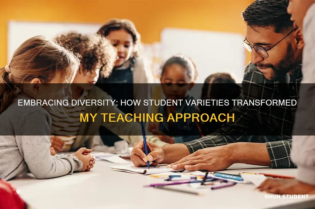 how has the diversity of your students influenced your teaching