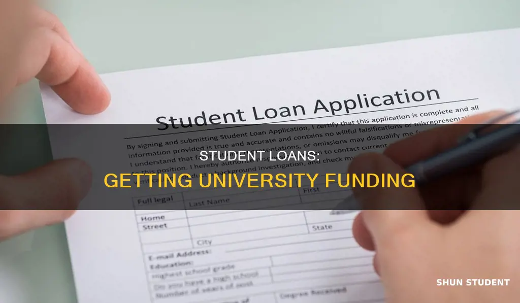 how i can get university student loan