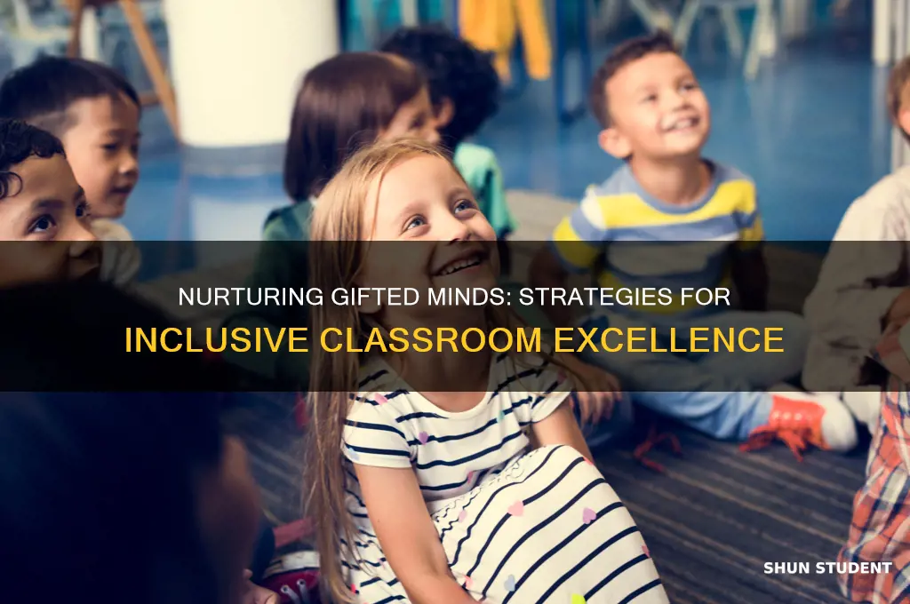 how i teach gifted students in a regular classroom