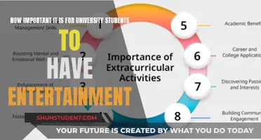 University Students Need Entertainment for Well-being