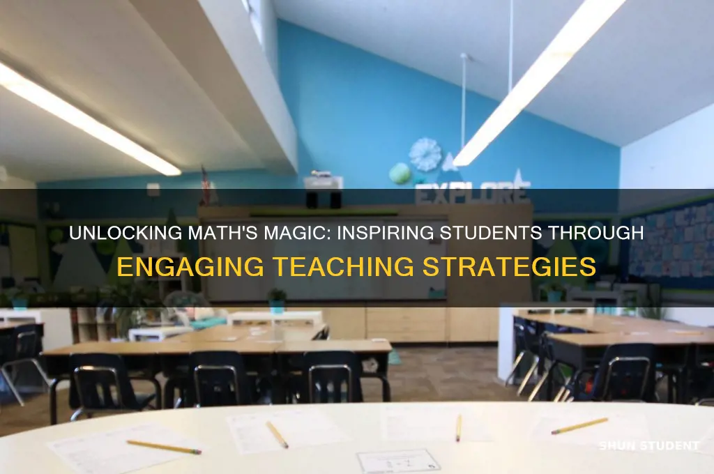 how in inspire students by teaching math