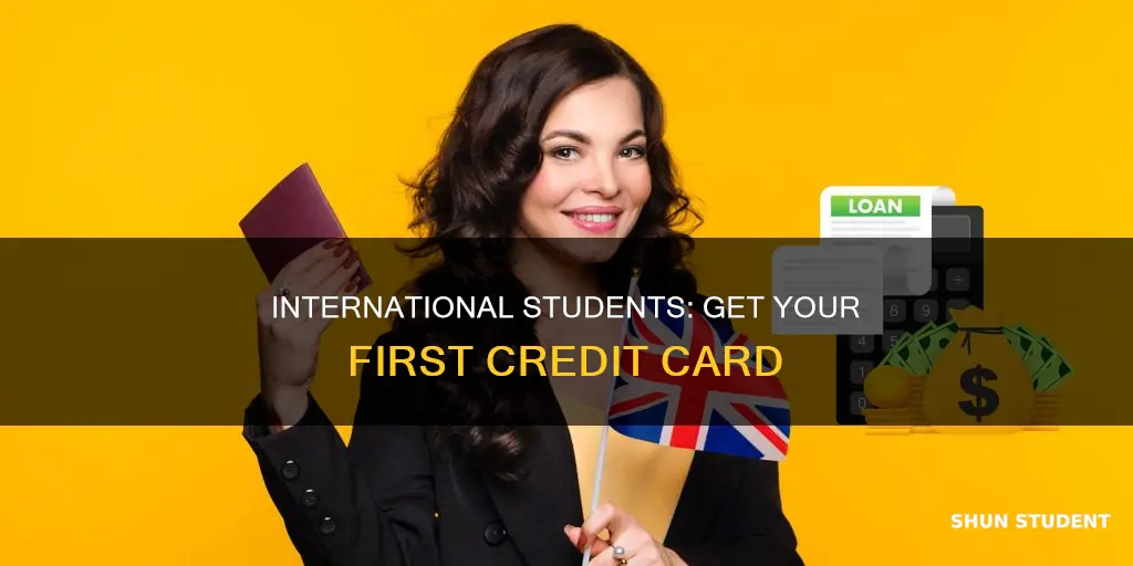 how international student apply credit card
