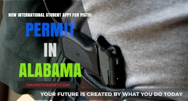 International Students: Alabama Pistol Permit Application Guide