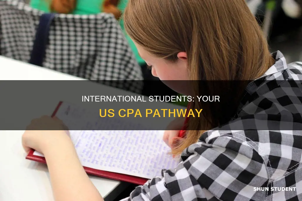 how international students can become cpa