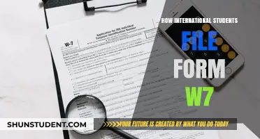International Students: Filing Form W-7 Simplified
