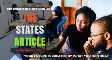 Job Hunting: International Students' Guide to Success in the States