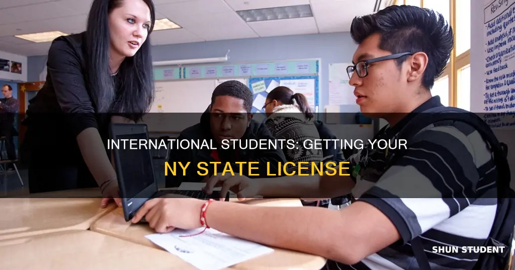 how international students get ny state license