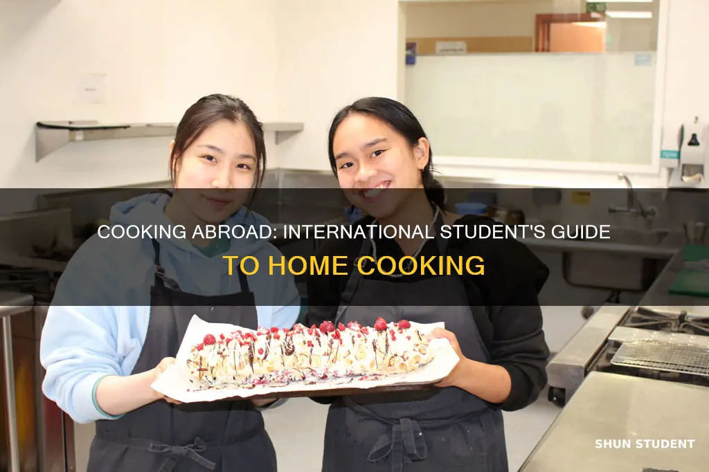 how international students should be cook at home