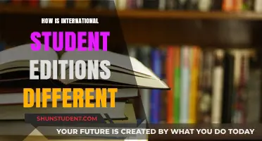 International Student Editions: What's the Difference?