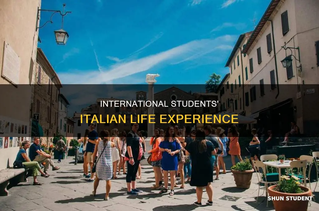 how is life like in italy for international students