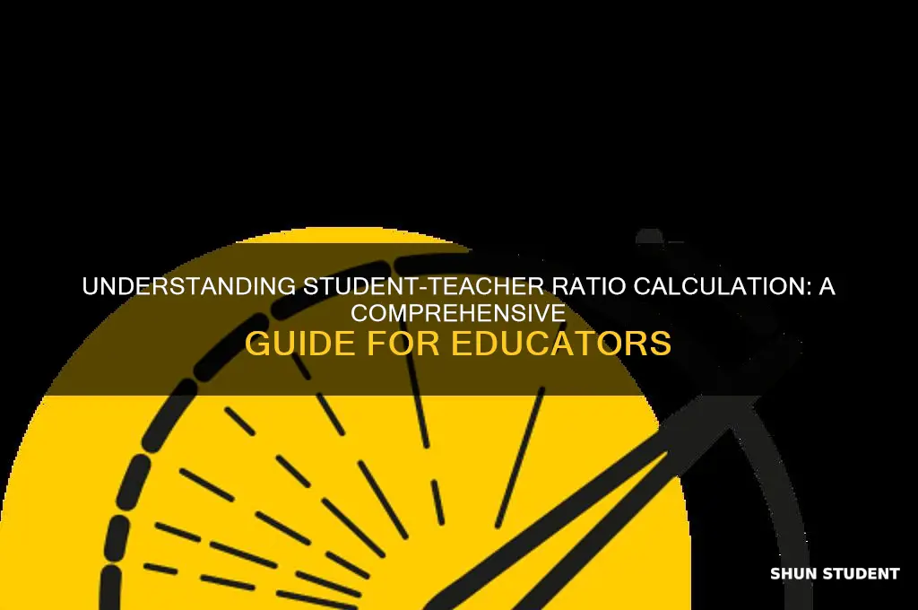 how is student teacher ratio calculated